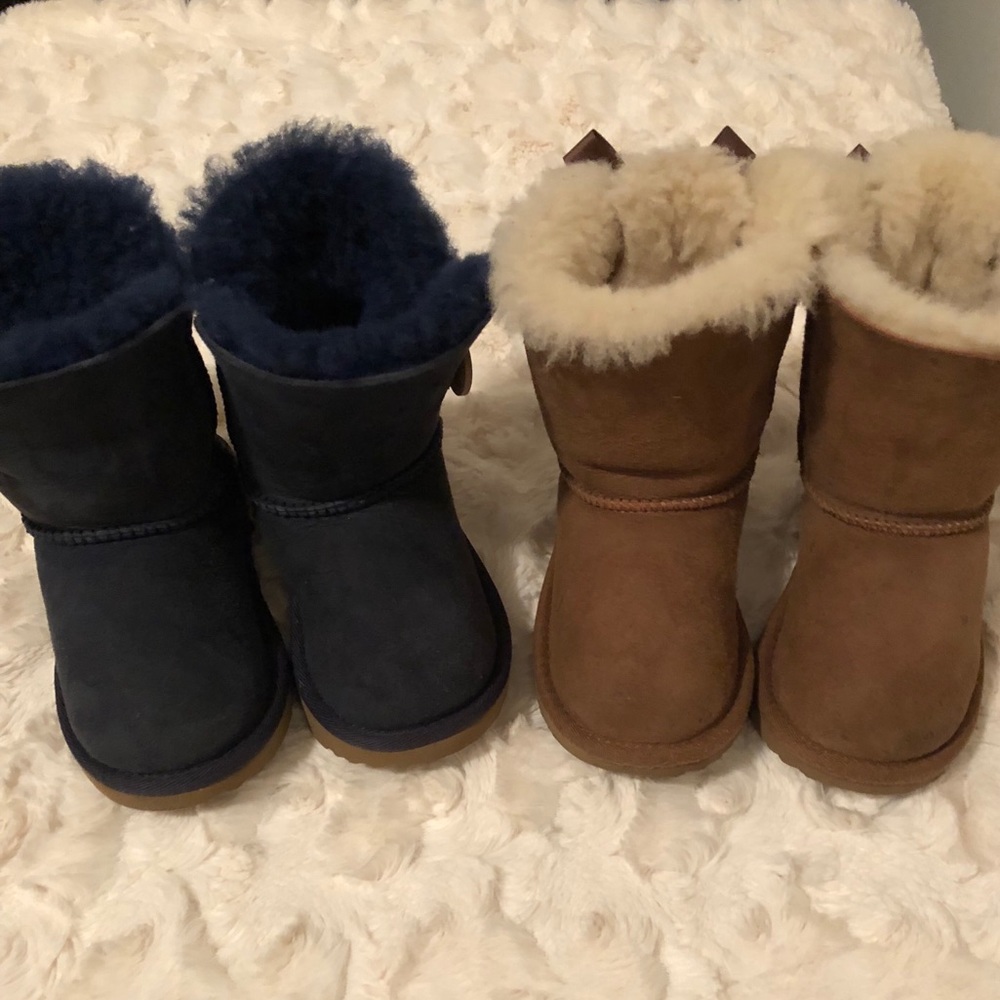 Toddler navy blue uggs